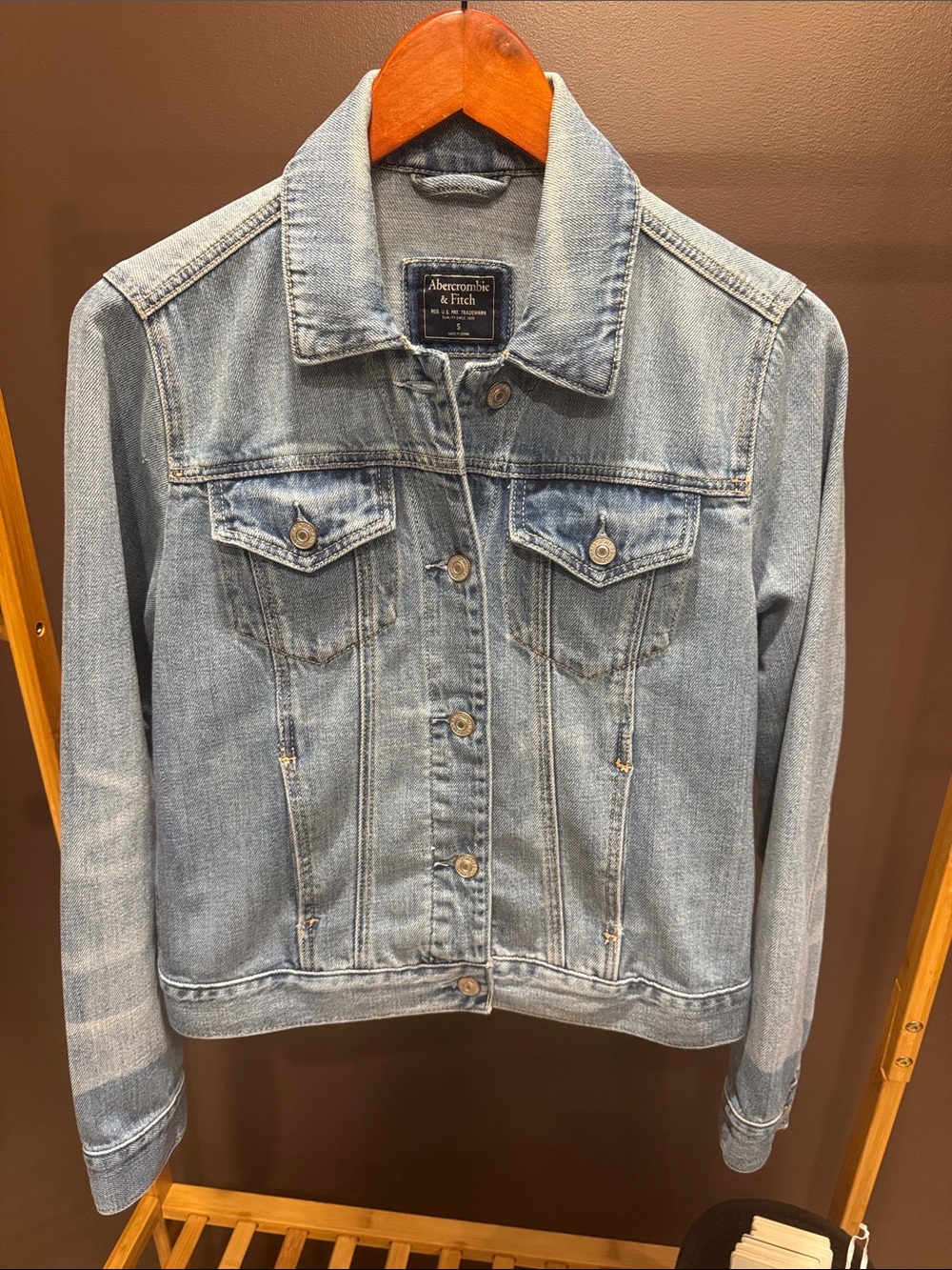 Abercrombie and Fitch Women’s Jean Jacket, Size S